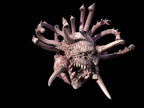 Beholder 3D Modell