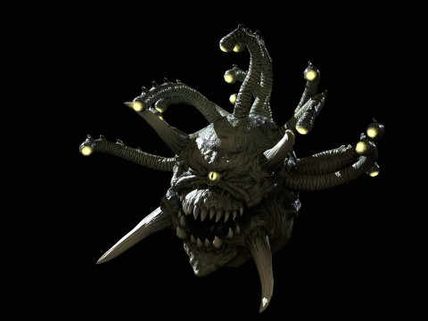 Beholder 3D Modell