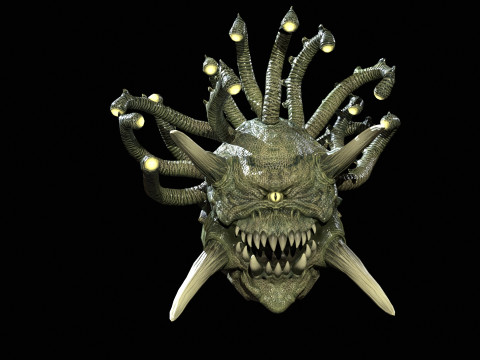Beholder 3D Modell