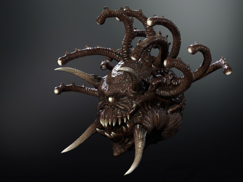 Beholder 3D Modell