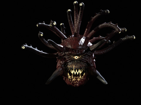 Beholder 3D Modell