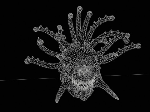 Beholder 3D Modell