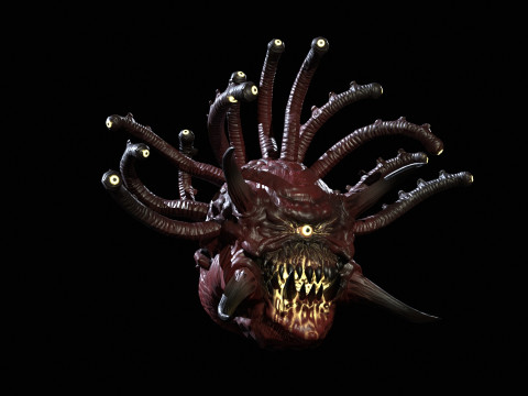 Beholder 3D Modell