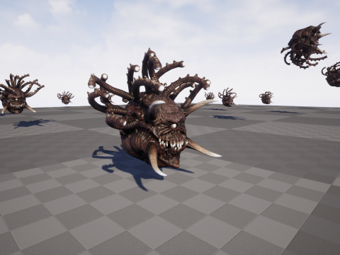 Beholder 3D Modell
