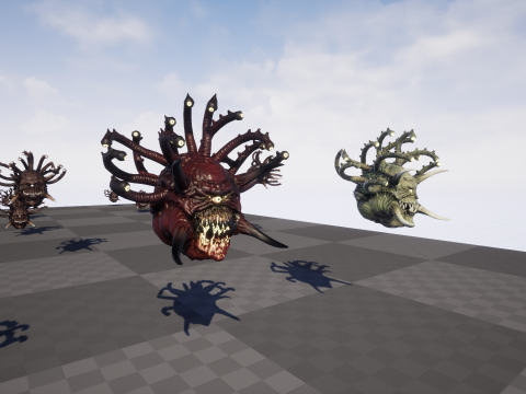 Beholder 3D Modell