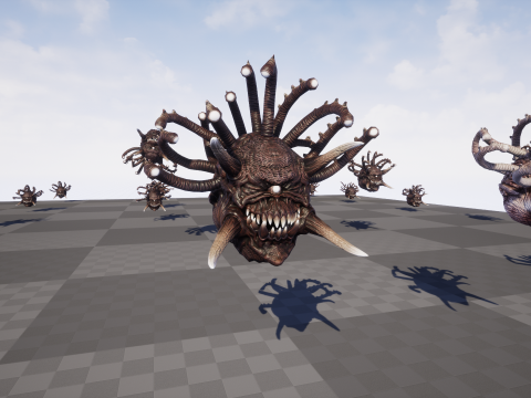 Beholder 3D Modell