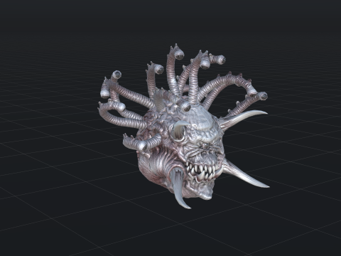 Beholder 3D Modell