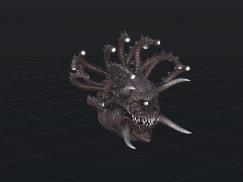 Beholder 3D Modell