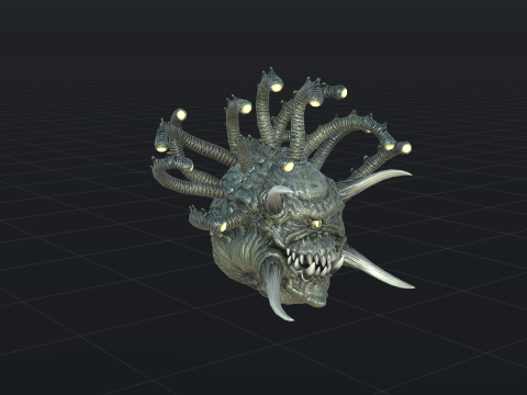 Beholder 3D Modell