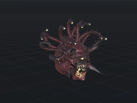 Beholder 3D Modell