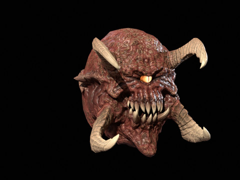 DemonicEye 3D Model