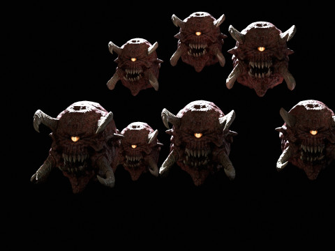 DemonicEye 3D-Modell