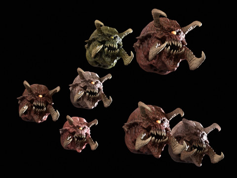 DemonicEye 3D-Modell