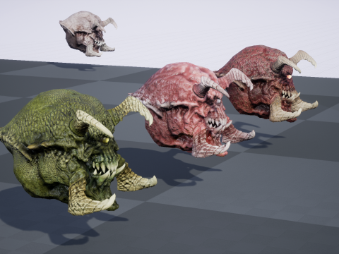 DemonicEye 3D-Modell