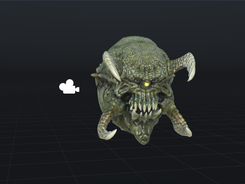 DemonicEye 3D-Modell
