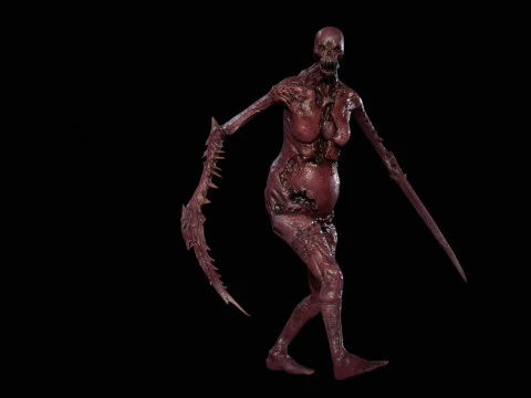 Некромутант5 3D Модель