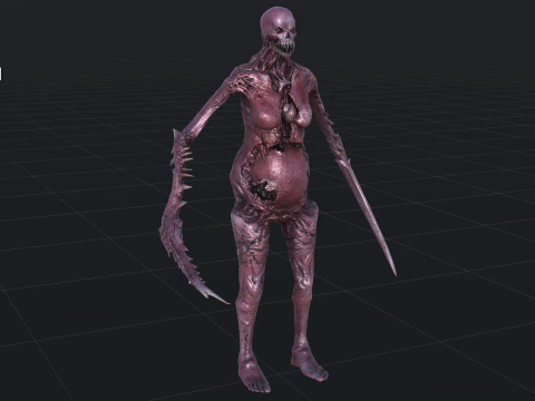 Некромутант5 3D Модель