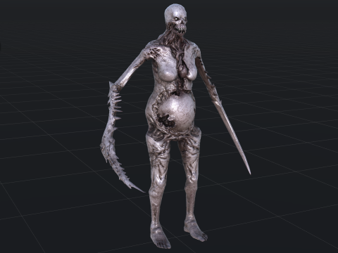 Necromutant5 3D Модель