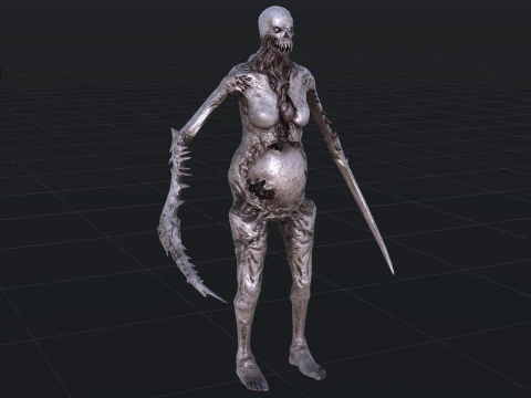 Некромутант5 3D Модель