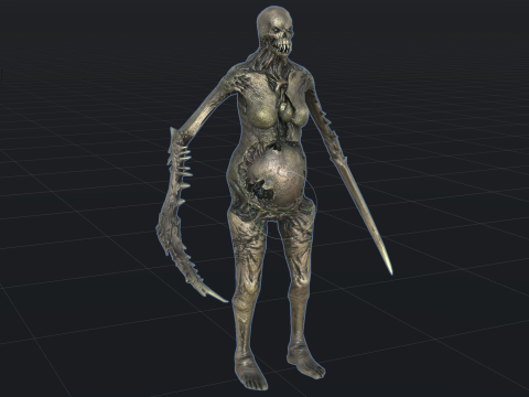 Necromutant5 3D Модель