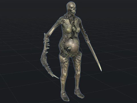 Некромутант5 3D Модель