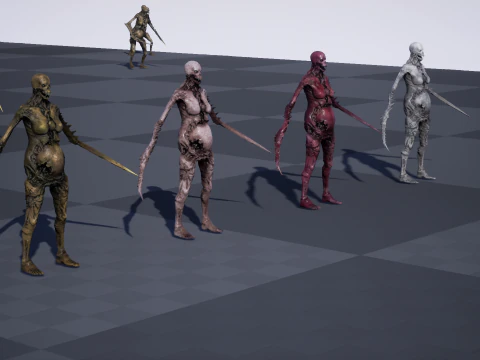 Некромутант5 3D Модель