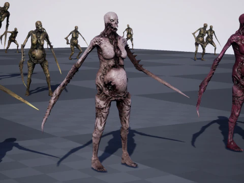 Некромутант5 3D Модель