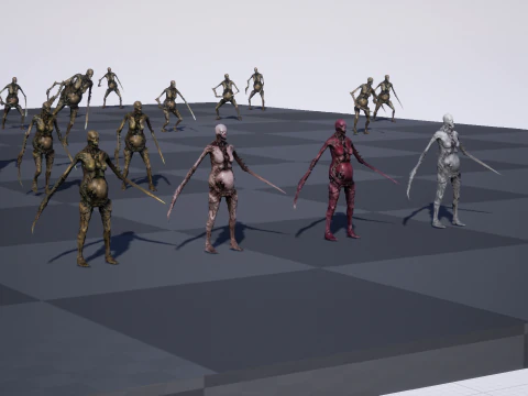 Некромутант5 3D Модель