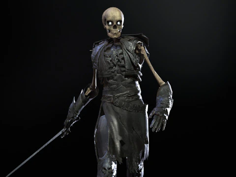 Скелет8 3D Модель