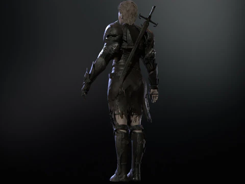 KnightGirl2 3D Model