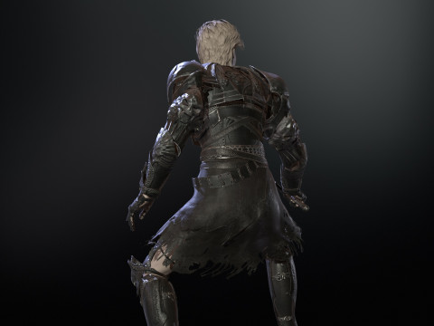 KnightGirl2 Model 3D