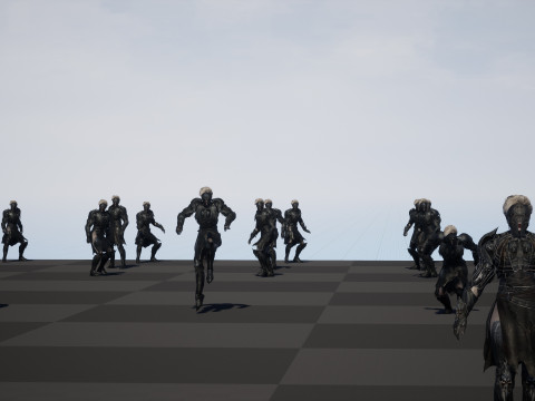 KnightGirl2 Model 3D