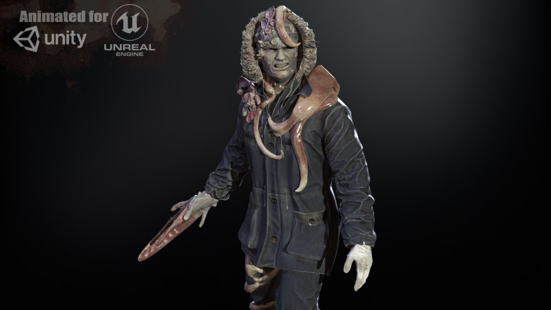 DeepseaManiac Model 3D .c4d .max .obj .3ds .fbx .stl .blend 