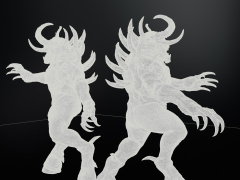 DemonBoss5 High Poly for 3d Print 3D 打印模型