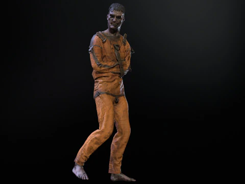 Pasien Zombi Model 3D