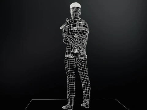 Pasien Zombi Model 3D