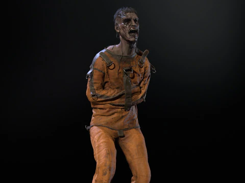 Pasien Zombi Model 3D