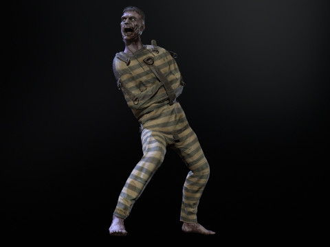 ZombiePatient 3Dモデル