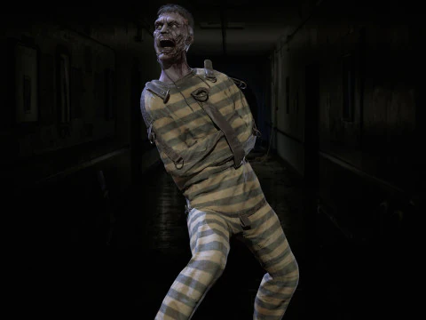 Pasien Zombi Model 3D