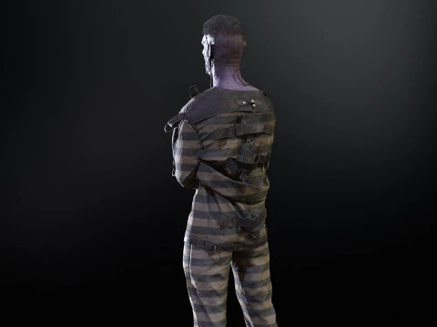 Pasien Zombi Model 3D