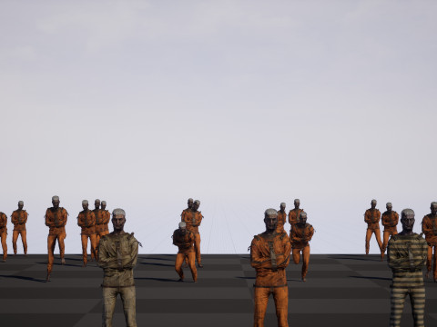 ZombiePatient 3Dモデル