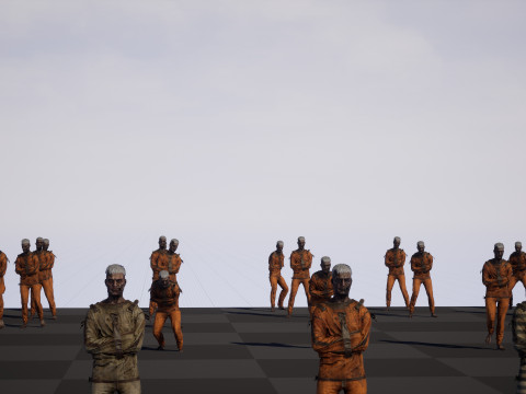ZombiePatient 3Dモデル