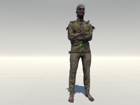 ZombiePatient 3Dモデル