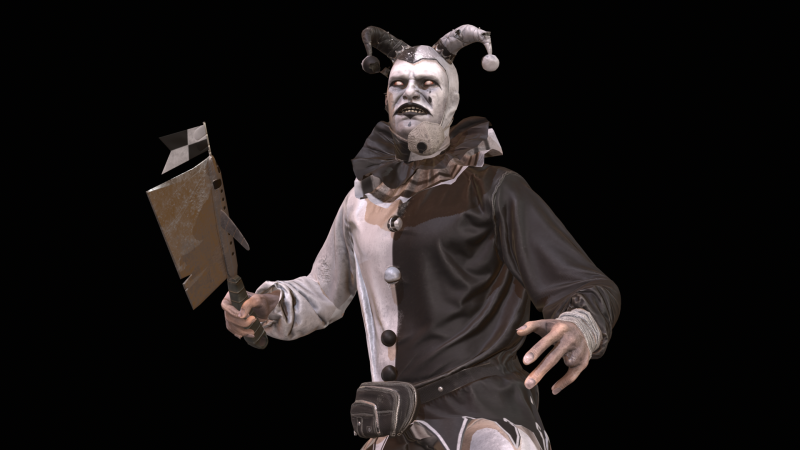 ClownManiac 3Dモデル .c4d .max .obj .3ds .fbx .stl .blend 