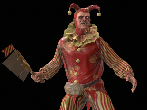 ClownManiac 3Dモデル