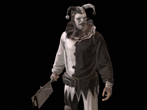 ClownManiac 3Dモデル