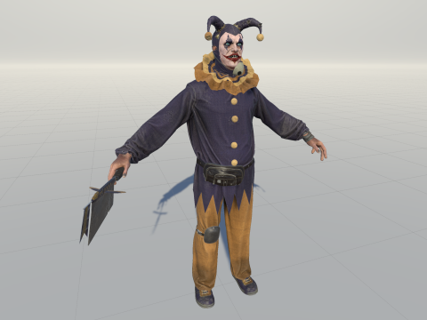ClownManiac 3Dモデル