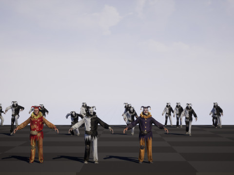 ClownManiac 3Dモデル