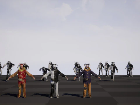 ClownManiac 3D Model