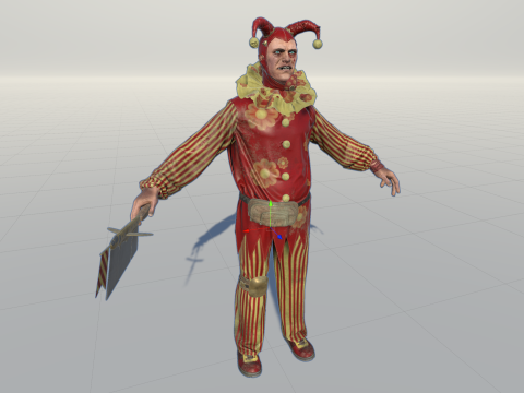 ClownManiac 3Dモデル